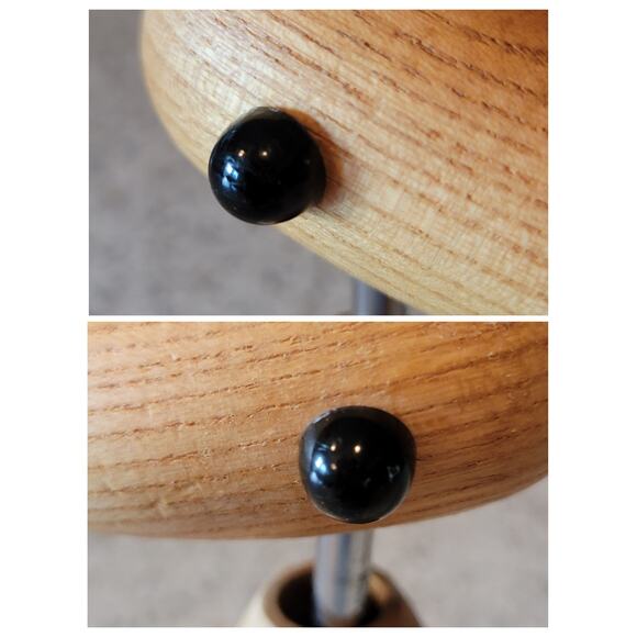 VTG MCM Handcrafted Wood Bird Corkscrew Bottle Opener Stainless Made in Japan - Picture 10 of 16